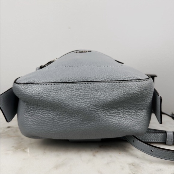 Coach Andi Pebble Leather Convertible Mini Backpack Blue F30530 - Picture 7 of 8